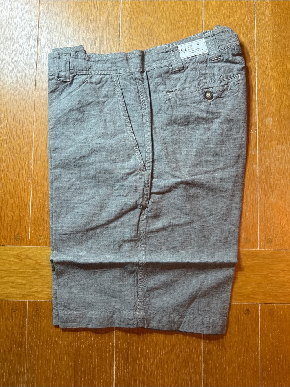 Men’s True Measure Linen Shorts Size 38